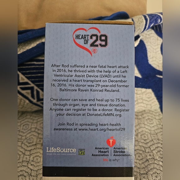 *RARE 2017 Minnesota Twins Rod Carew 1977 AL MVP SGA Bobblehead, NEW IN BOX! - Picture 3 of 7